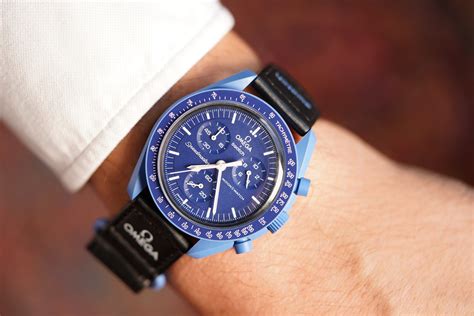 Swatch x Omega Bioceramic Moonswatch Mission to Neptune SO